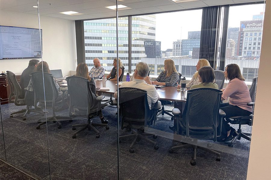 We Are Independent - View of a Business Conference Inside the Armada Risk Partners Office Building